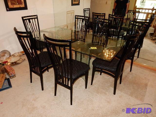Dining Room Table, 7 Chairs