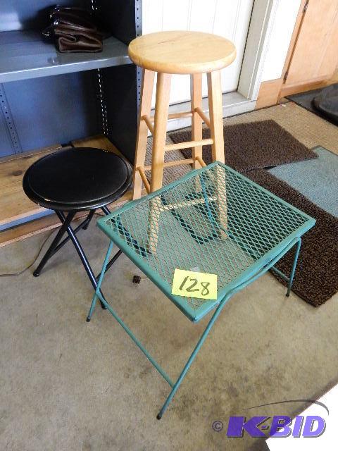 Stool, Side Table, Folding stool