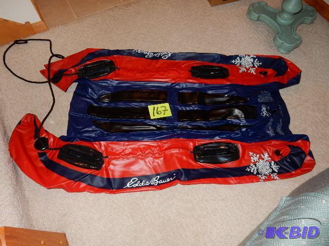 Eddie Bauer Blow up Sled