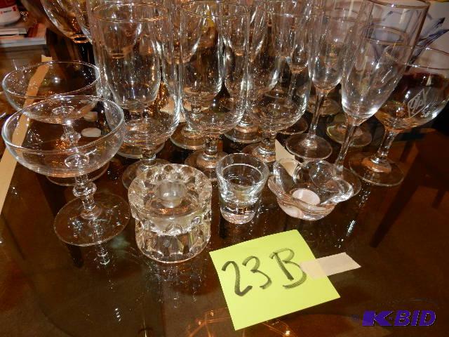 Wine Glasses and Misc. Glassware