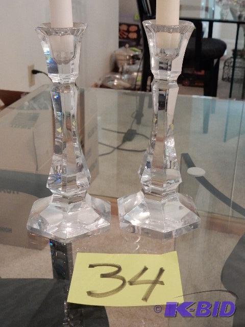 Crystal Candle Sticks