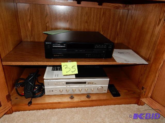 CD Player, Harmon Receiver