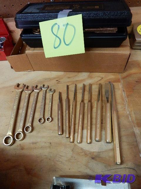 Chrysler Award Chisels, Box wrenches, Socket set