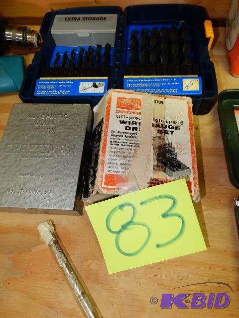 Ryobi and Craftsman Drill bits
