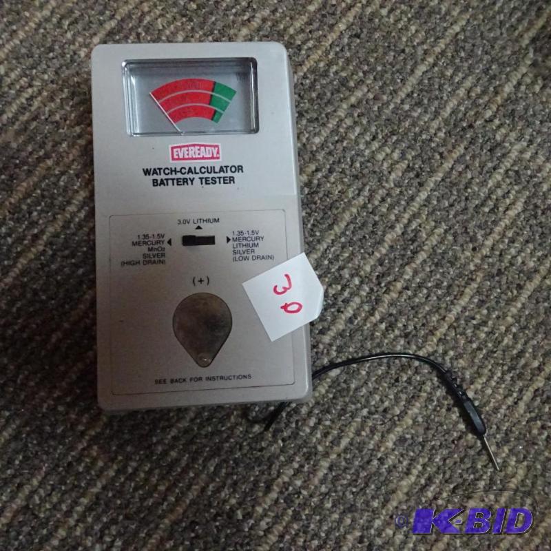 Watch battery tester...