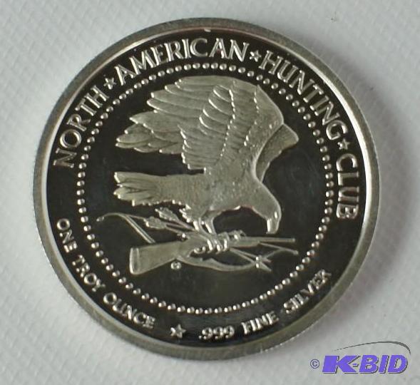 lot 32 image: 1 oz Silver Coin North American Legends - Bu...