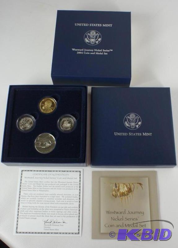 lot 39 image: United States Mint Westward Journey Nickel Se...