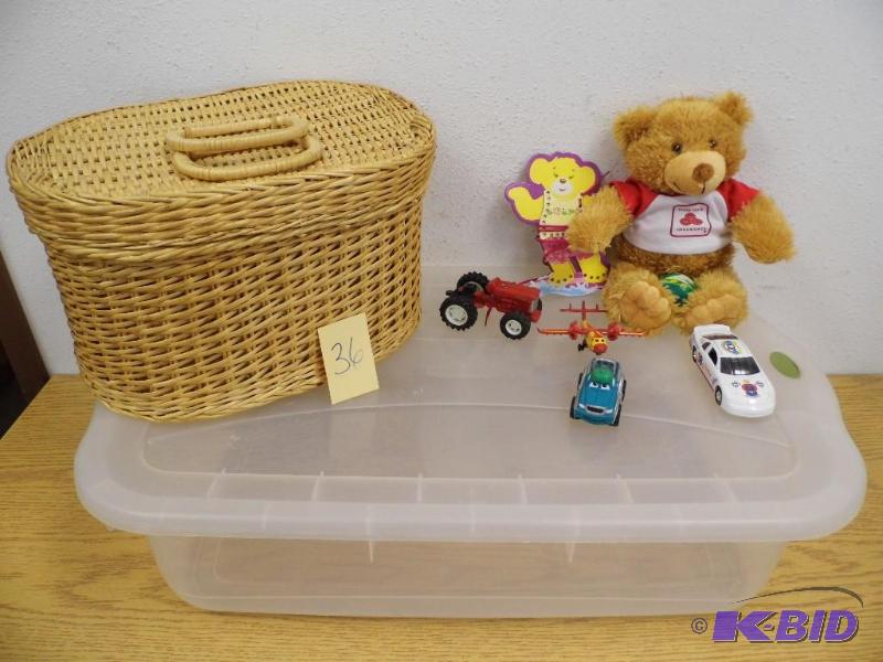 Tote, Toys and Baskets