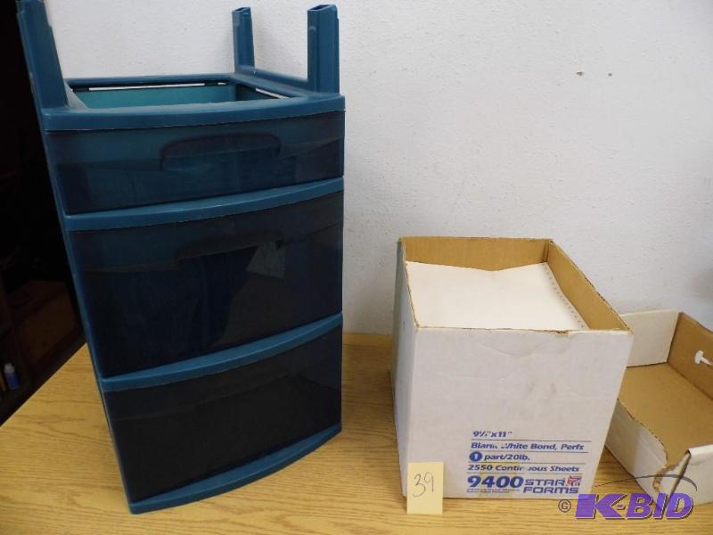 Organizer and Paper