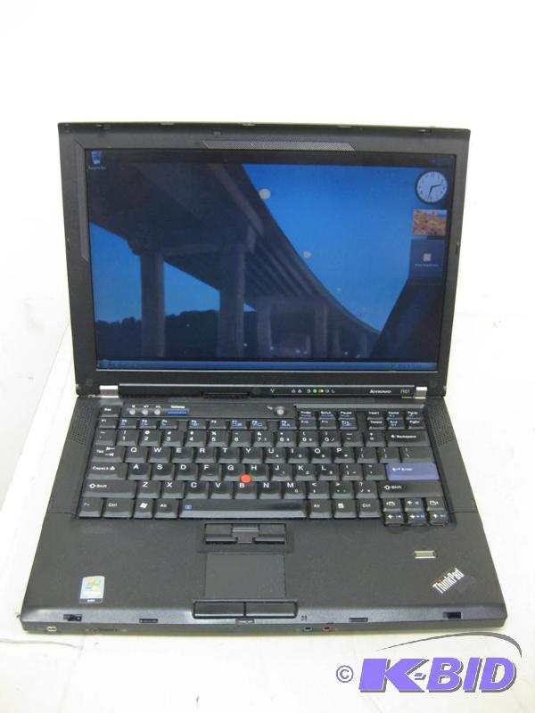 lot 2 image: Lenovo ThinkPad R61 14.1" Personal Lapto...