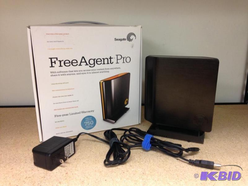 lot 36 image: Seagate FreeAgent Pro eSATA 750GB USB 2.0 Ext...