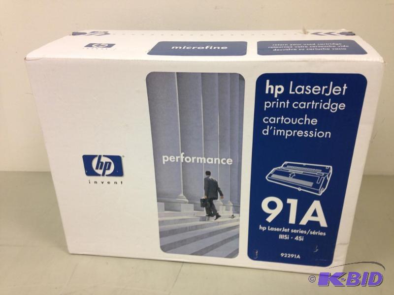 lot 42 image: NEW Genuine HP LaserJet 91A Print Cartridge ...