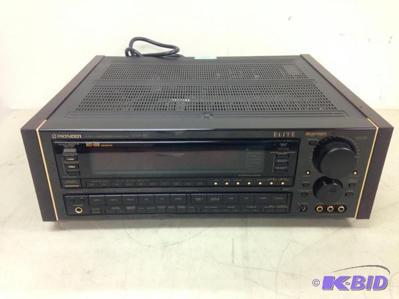 lot 46 image: Pioneer Elite VSX 95 125 Watt Receiver Test...