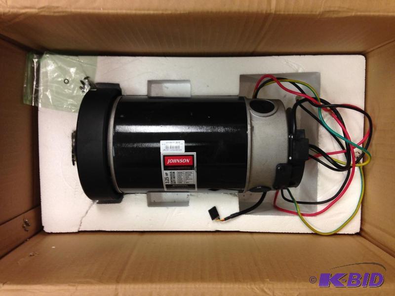 lot 51 image: Johnson Treadmill Motor Used Permanent Magn...