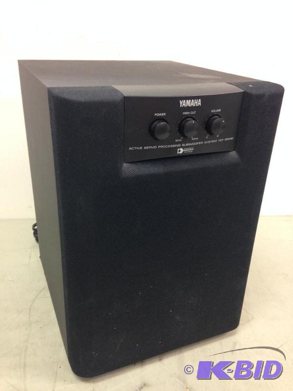 lot 66 image: Yamaha Servo Processing Powered Active Subwoo...