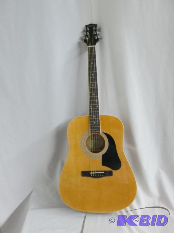 lot 13 image: Silvertone Acoustic Guitar