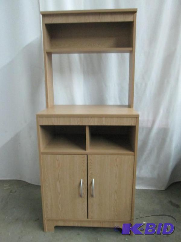 lot 21 image: Alcove Microwave Stand