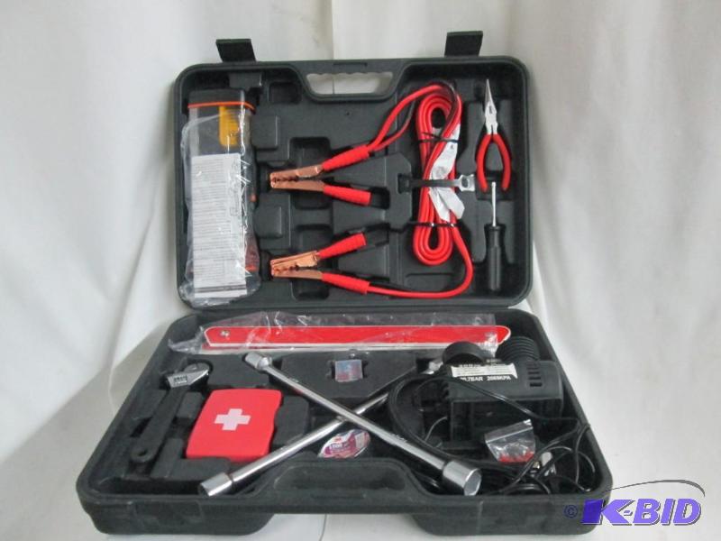 lot 26 image: Master Craft Roadside Emergency Kit
