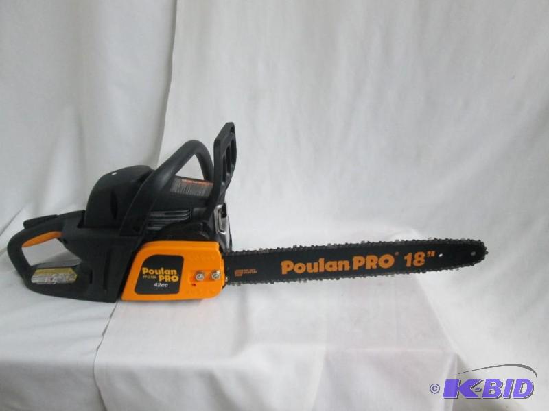 lot 4 image: Poulan Pro 16 Gas Chainsaw
