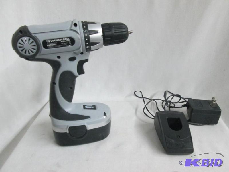 lot 41 image: Master Craft 18V Cordless Drill