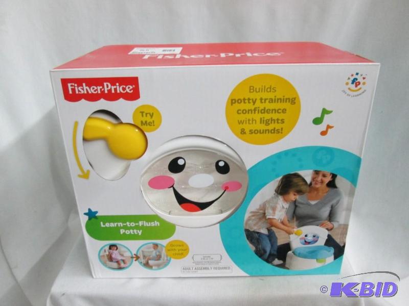 lot 42 image: Fisher-Price Learn-to-Flush Potty