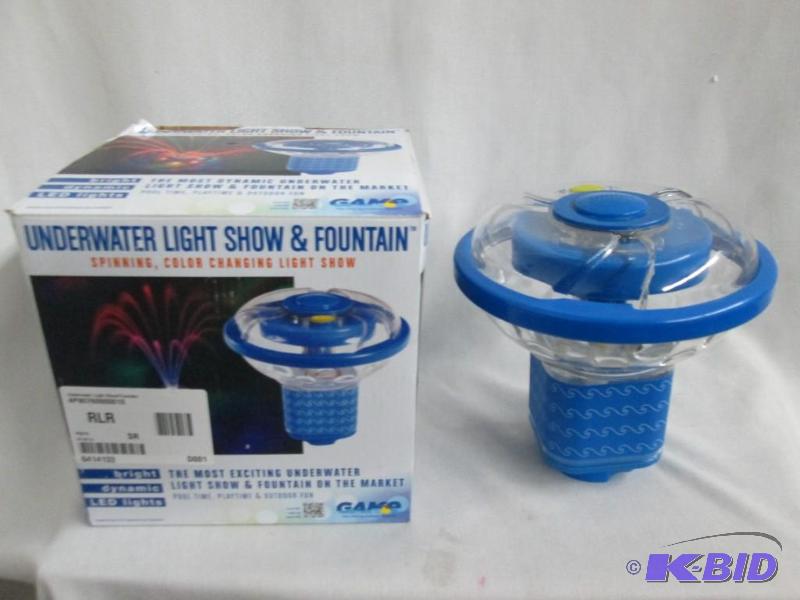 lot 46 image: GAME Underwater Light Show & Fountain