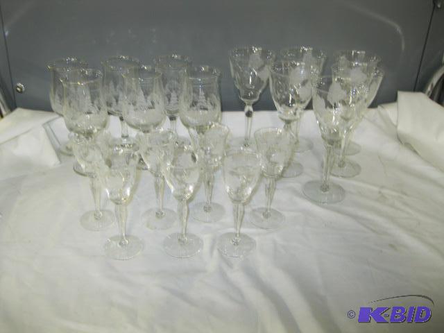 lot 57 image: Wine Glasses