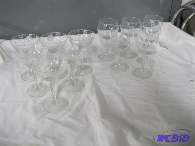lot 58 image: Wine Glasses