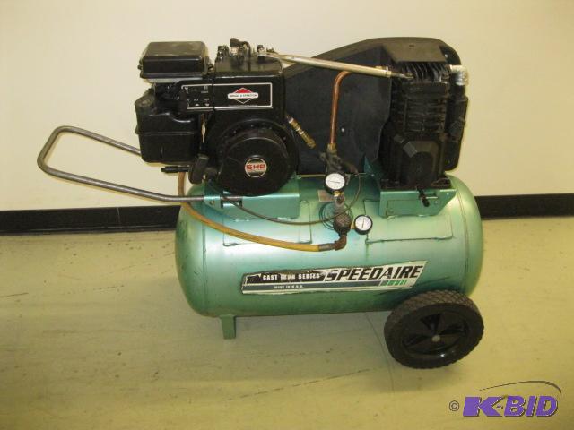 lot 6 image: Speedaire  Air Compressor