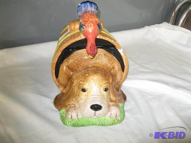 lot 79 image: Puppy Cookie Jar