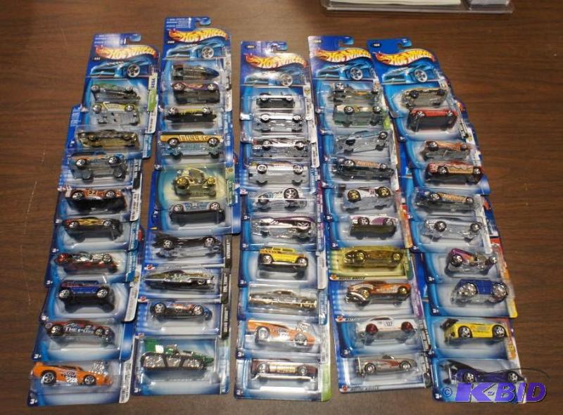 Lot of (50) Hot Wheels, Various Years, Makes,...