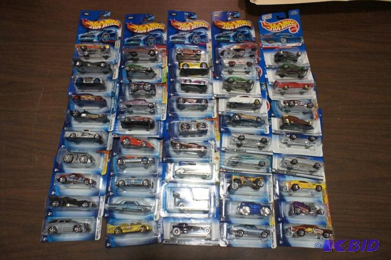 Lot of (50) Hot Wheels, Various Years, Makes,...