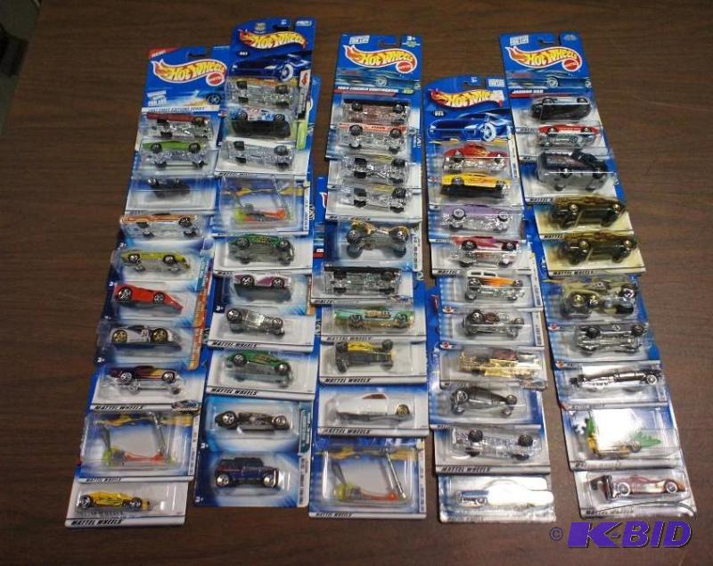 Lot of (50) Hot Wheels, Various Years, Makes,...