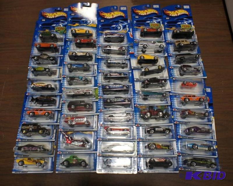 Lot of (50) Hot Wheels, Various Years, Makes,...