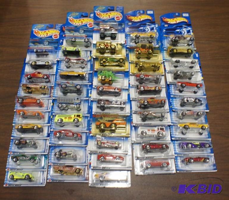 Lot of (50) Hot Wheels, Various Years, Makes,...
