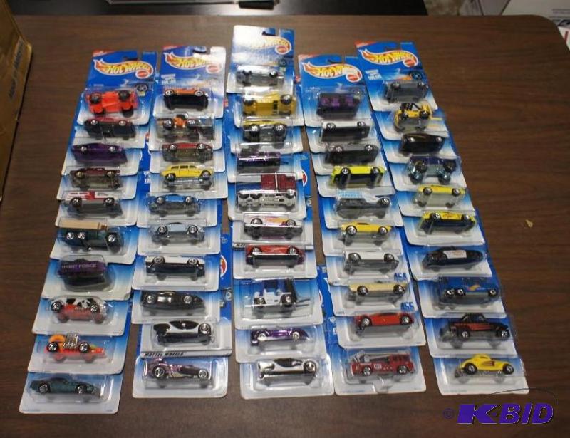 Lot of (50) Hot Wheels, Various Years, Makes,...