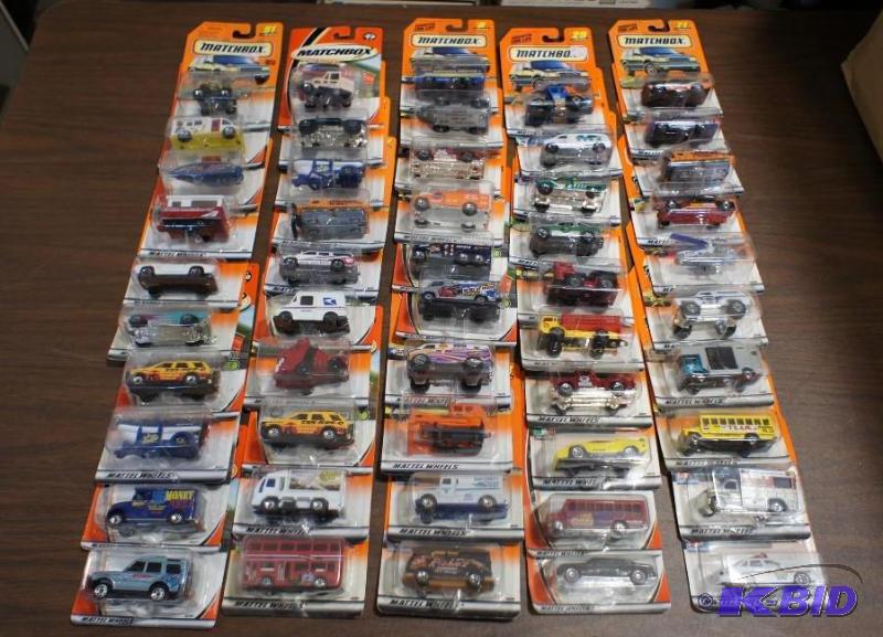 Lot of (50) Match Box, Various Years, Makes, ...