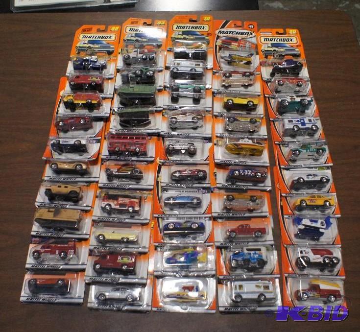 Lot of (50) Match Box, Various Years, Makes, ...