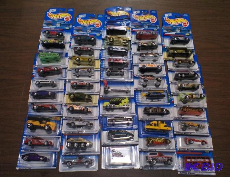 Lot of (50) Hot Wheels, Various Years, Makes,...