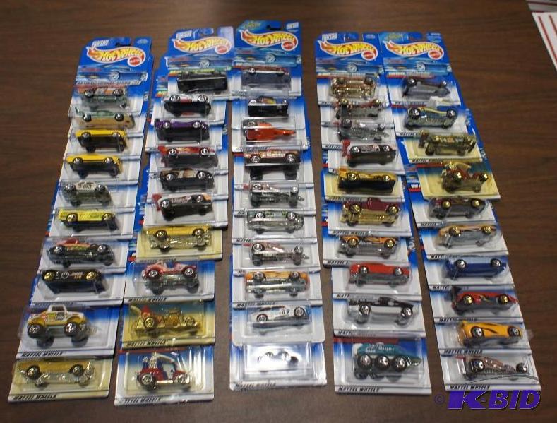 Lot of (50) Hot Wheels, Various Years, Makes,...