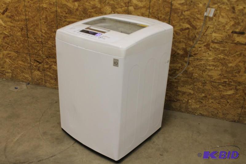 NEW LG 4.3 CU. FT. LARGE CAPACITY TOP LOAD WASHER WITH SLEEK EASY FRONT CONTROL PANEL