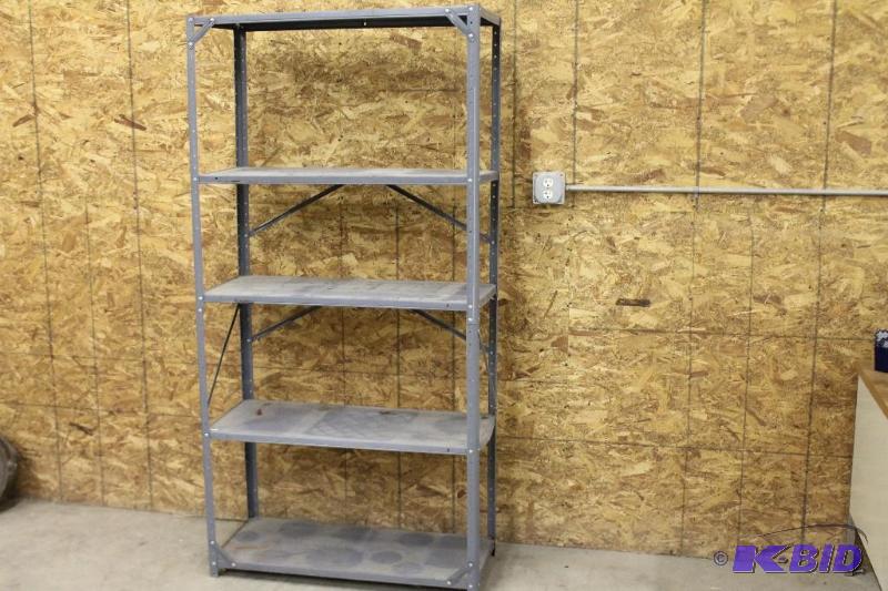 6 Metal Shelving