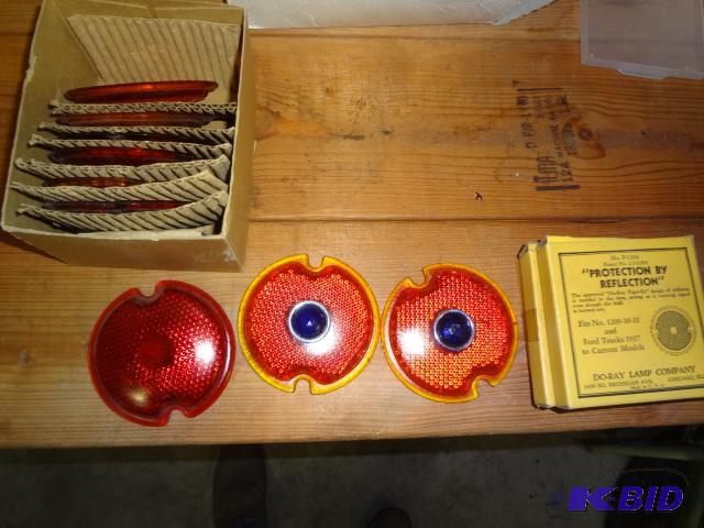 lot 120 image: (3) Blue Dot Lens, NIB, other lens...