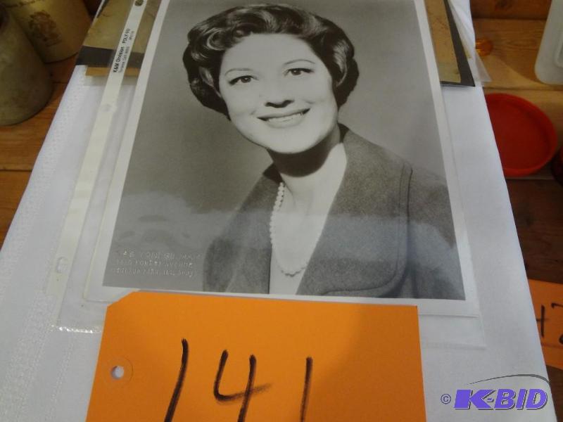lot 141 image: A unusual Collection of Pictures, Letters, No...