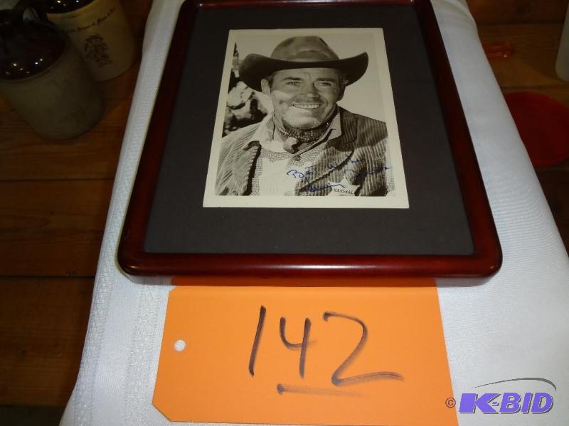 lot 142 image: Autographed Picture of Henry Fonda, check sig...