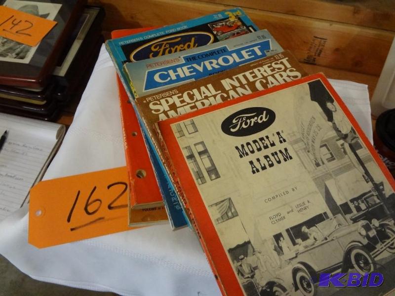 lot 162 image: Lot of Old Car Books...