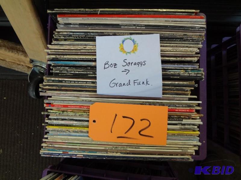 lot 172 image: Lps Boz Scaggs to Grand Funk. Click on attac...