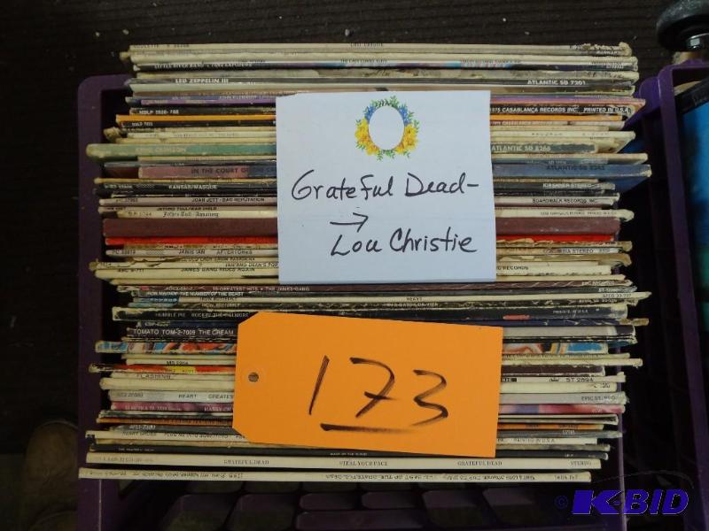 lot 173 image: Lps Grateful Dead to Lou Christie. Click on ...