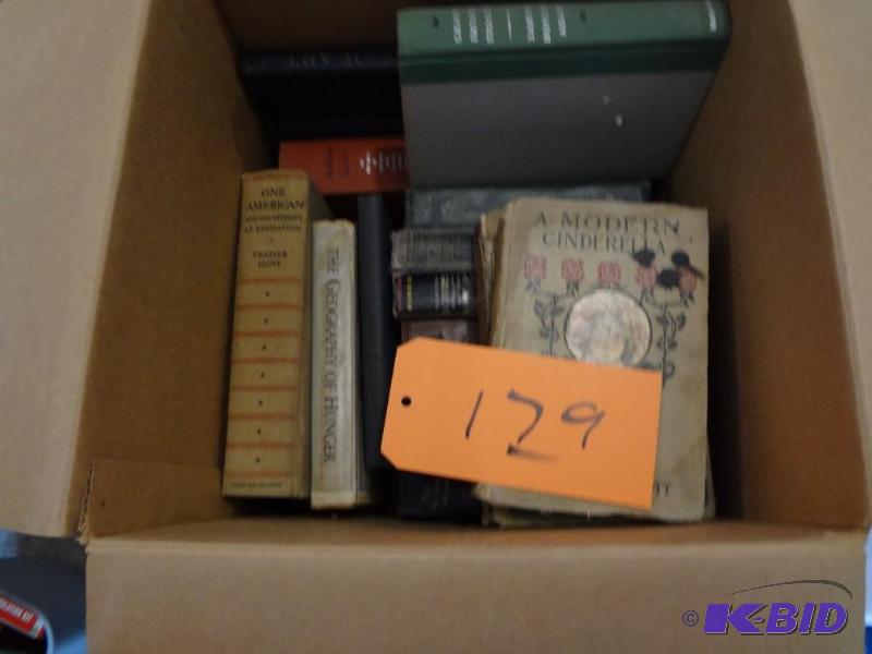 lot 179 image: Old Books...