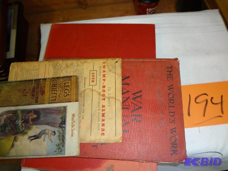 lot 194 image: American Locomotives, War Manual 1914, 1938 a...